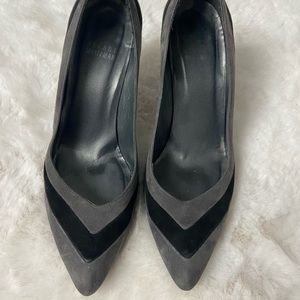 Stuart Weitzman suede pumps